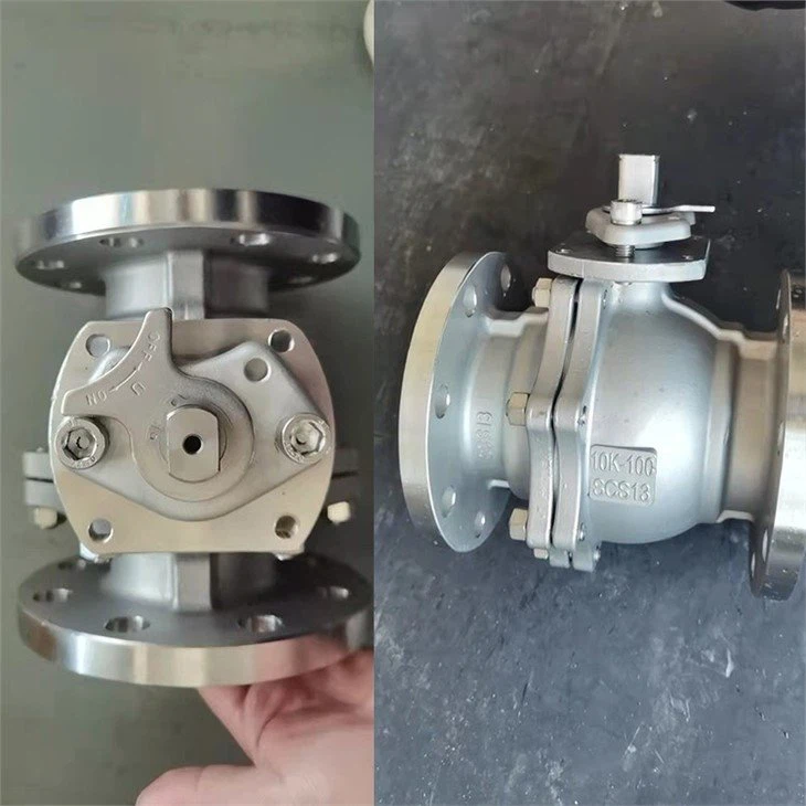 Ss Flanged Ball Valve